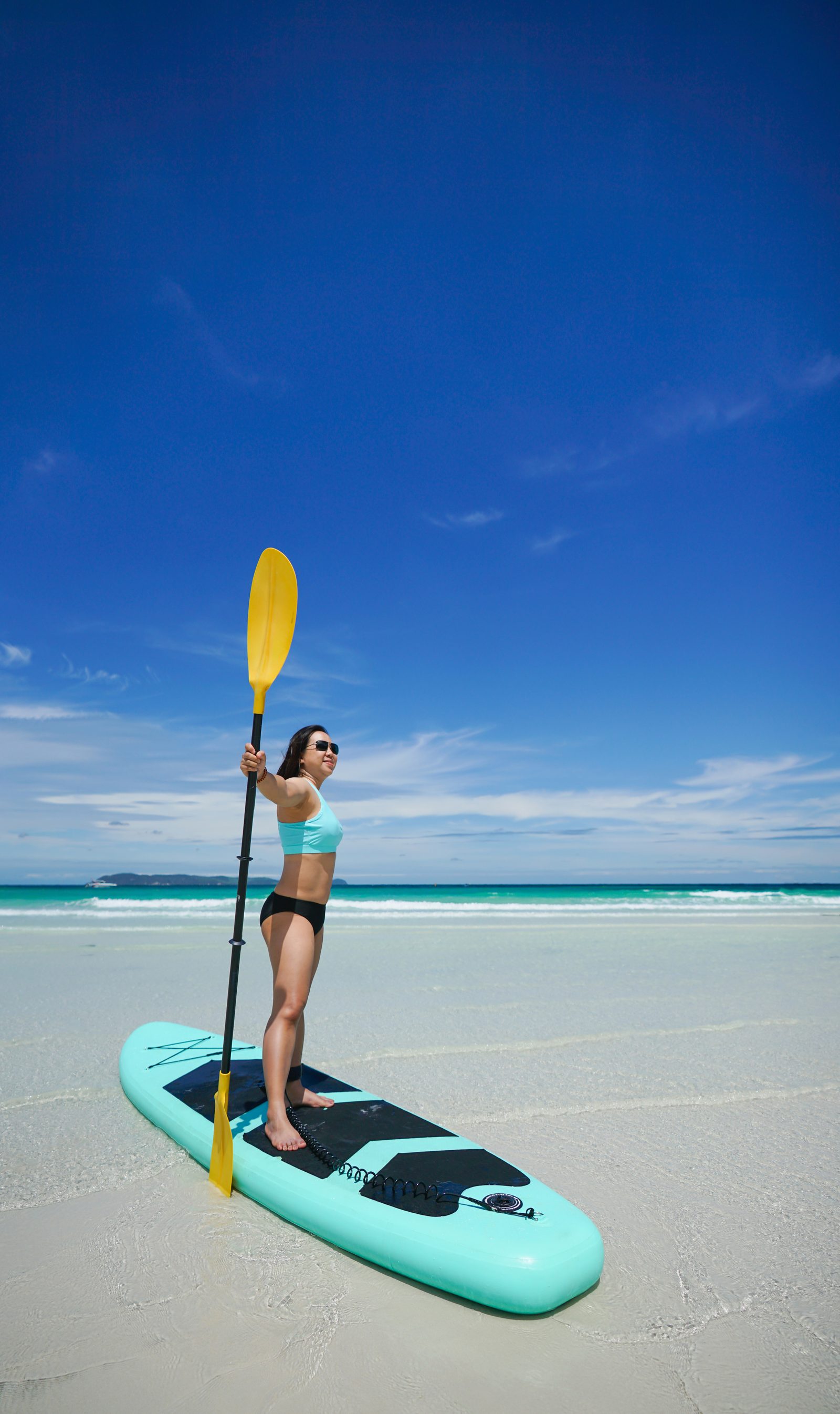 Paddle board frente a los cayos